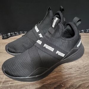 PUMA Black Athletic Sneakers